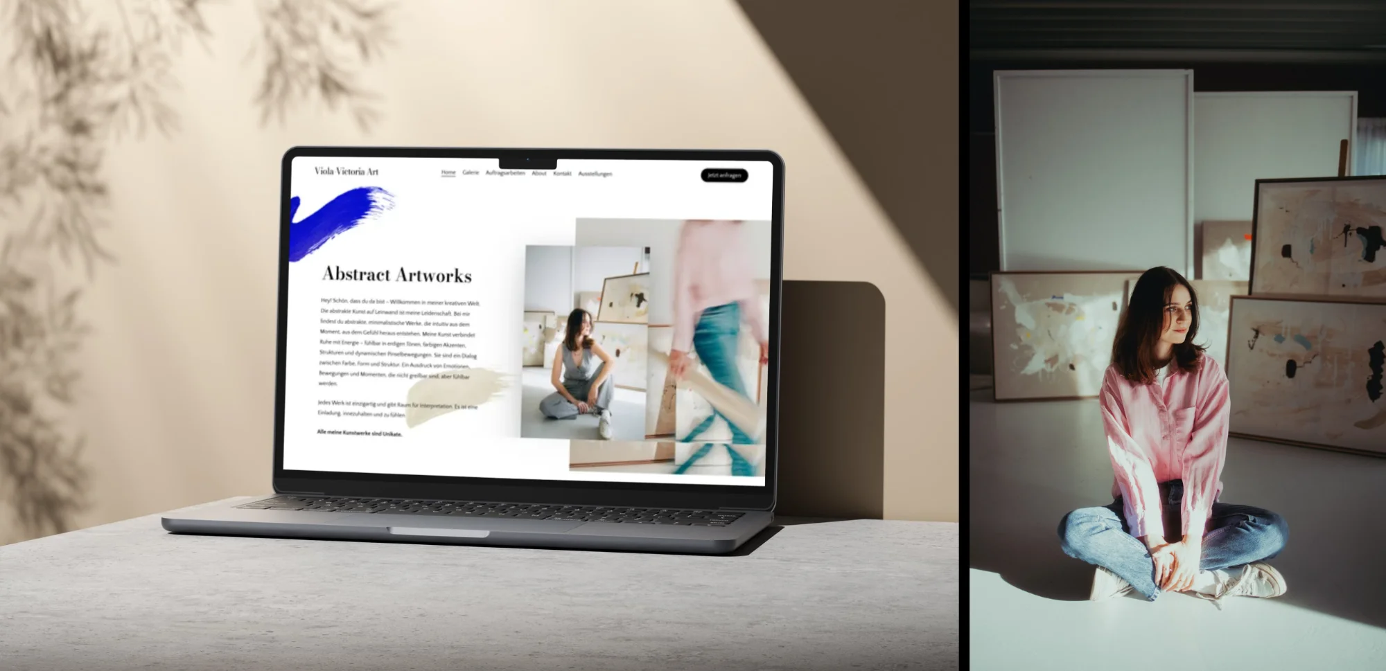 Webdesign Viola Victoria Art